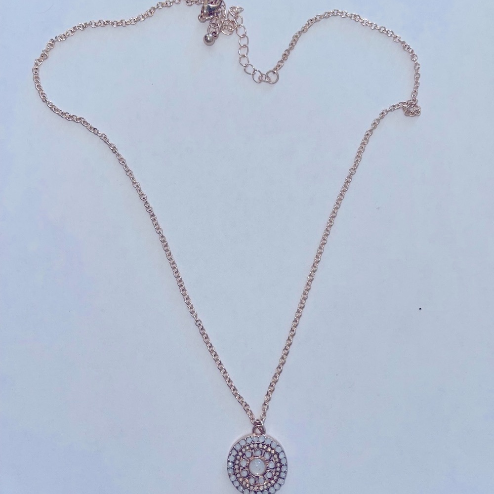 Rose gold Statement Necklace